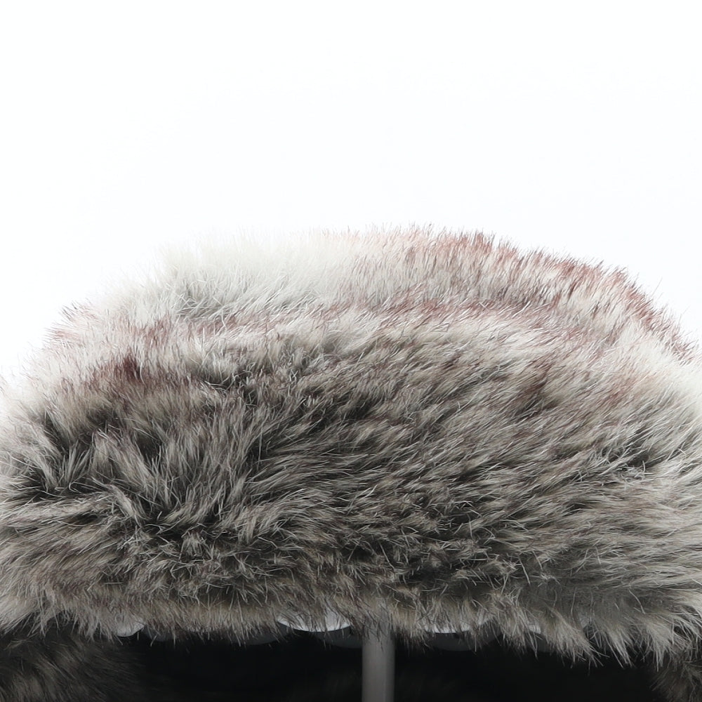 Accessorize Womens Brown Acrylic Trapper Hat One Size - Faux fur