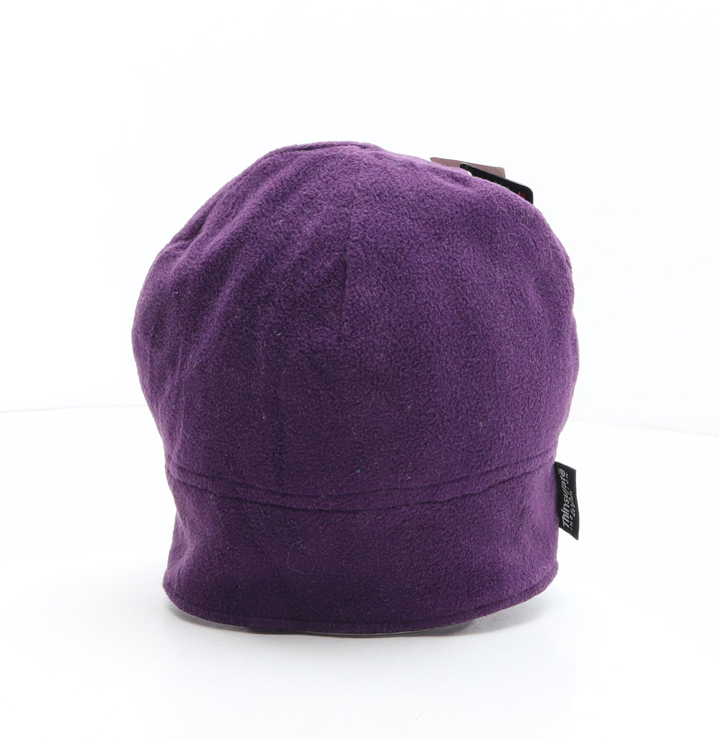 Crane Womens Purple Polyester Beanie Size S - Size S/M