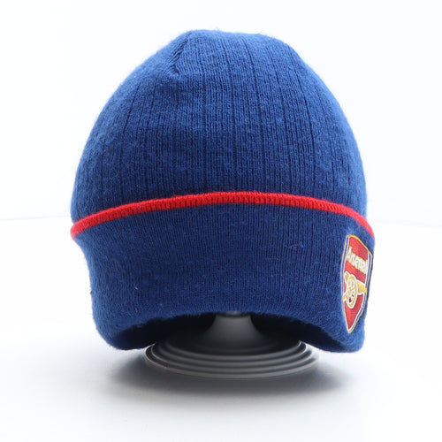 Arsenal Mens Blue Acrylic Beanie One Size