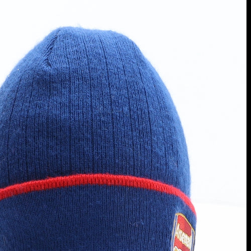 Arsenal Mens Blue Acrylic Beanie One Size
