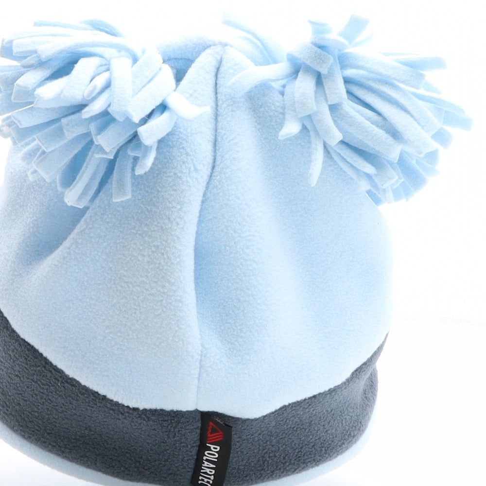 TOG24 Womens Blue Polyester Bobble Hat One Size