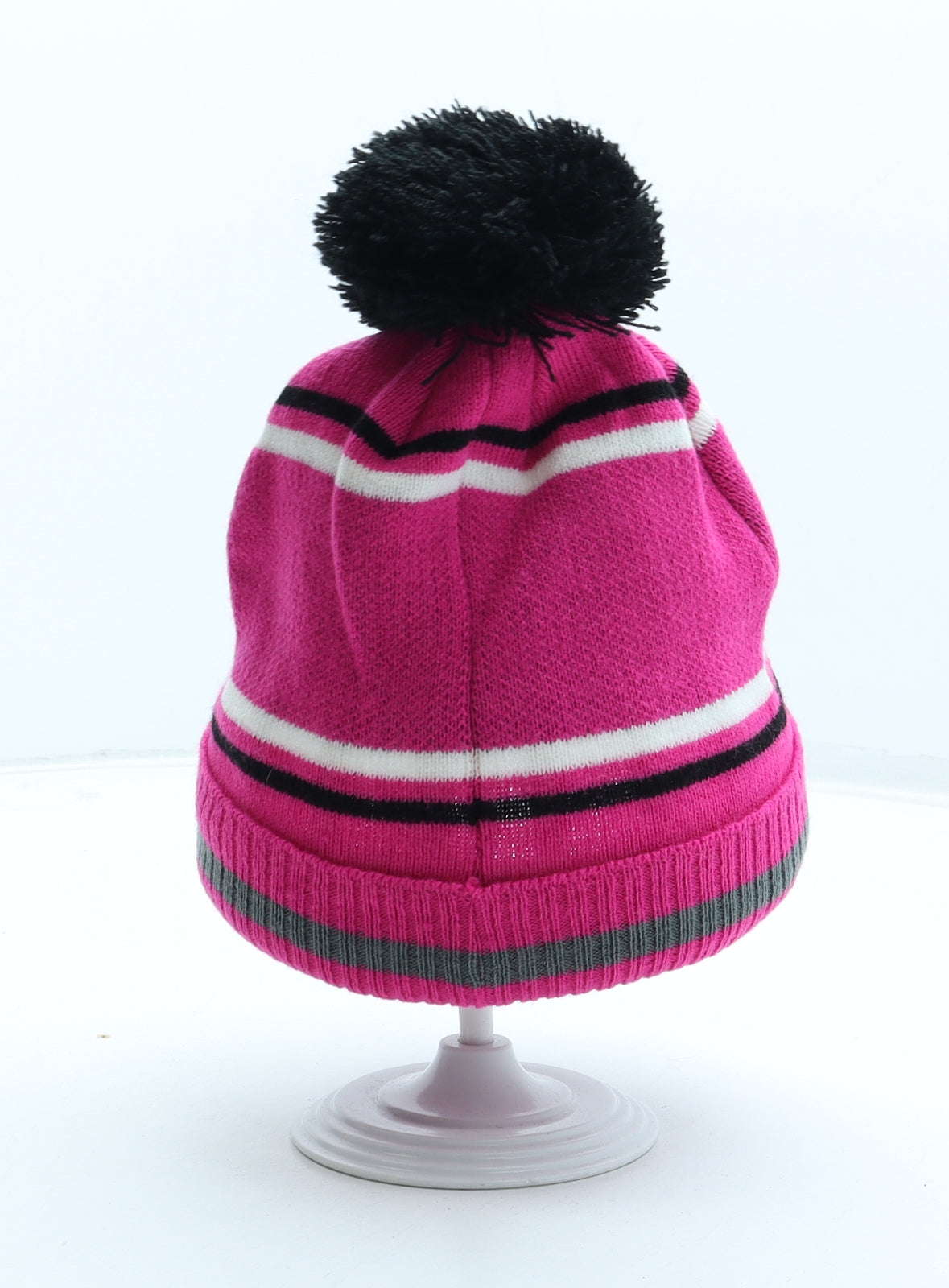 Avon Girls Pink Acrylic Bobble Hat One Size - One Direction