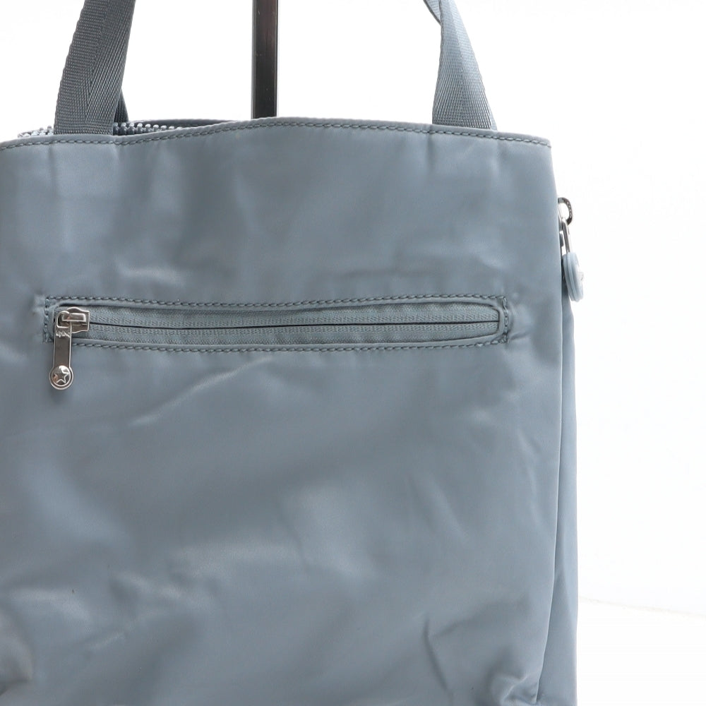 Kipling Womens Grey Solid Polyamide Shoulder Bag Size Medium