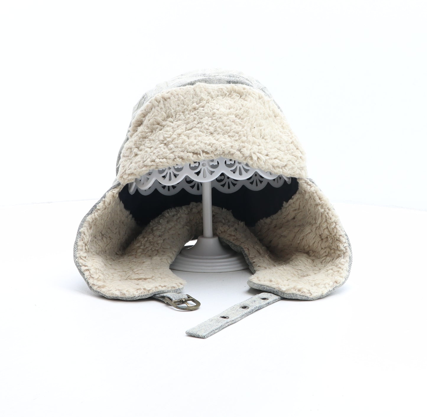Billabong Mens Blue Cotton Trapper Hat Size L