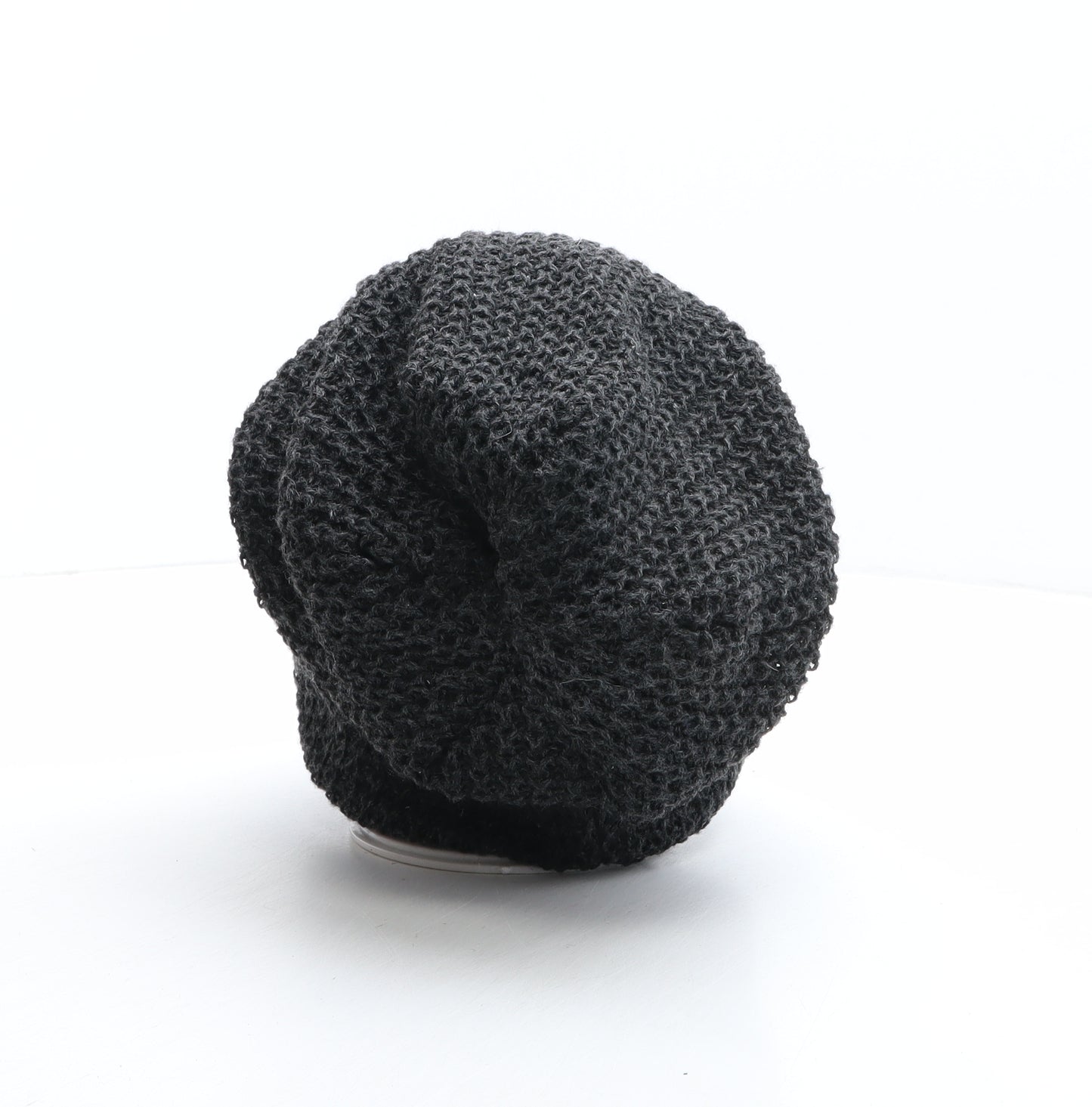 Forbusite Mens Grey Acrylic Beanie One Size