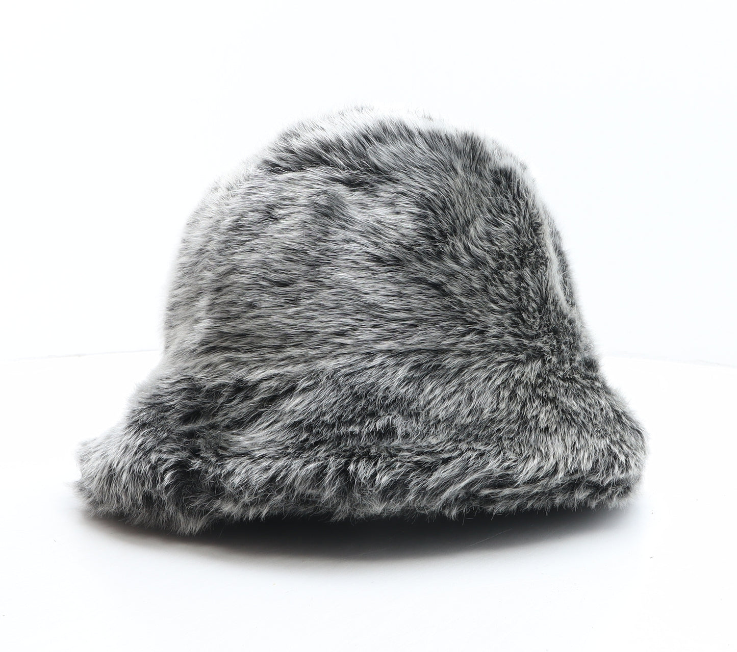 Georgia Rianne Womens Grey Acrylic Bucket Hat One Size