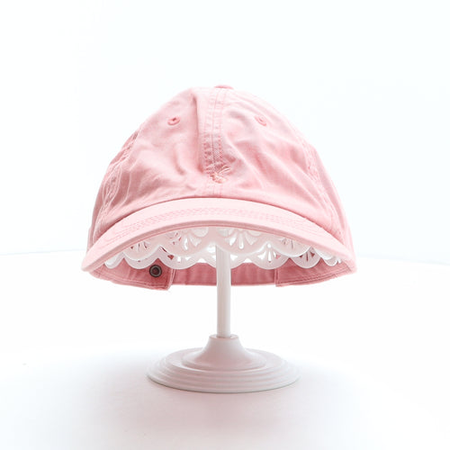 Joules Womens Pink 100% Cotton Baseball Cap One Size