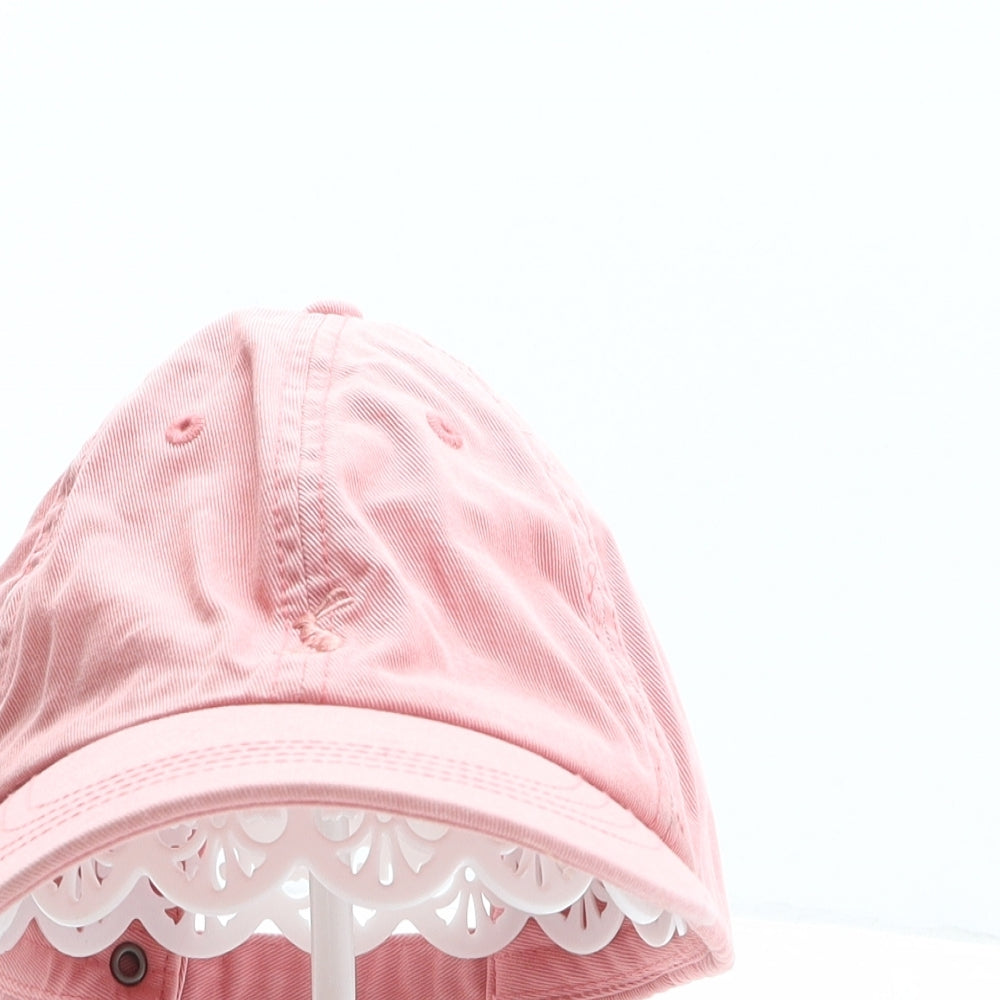 Joules Womens Pink 100% Cotton Baseball Cap One Size