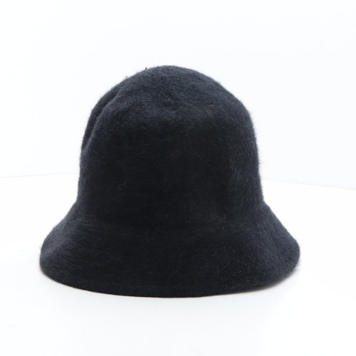 Marks and Spencer Womens Black Angora Bucket Hat One Size