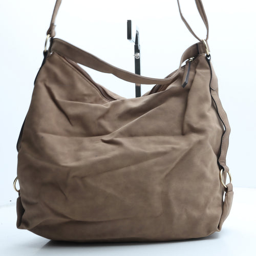 Primark Womens Brown Polyester Crossbody Size Large