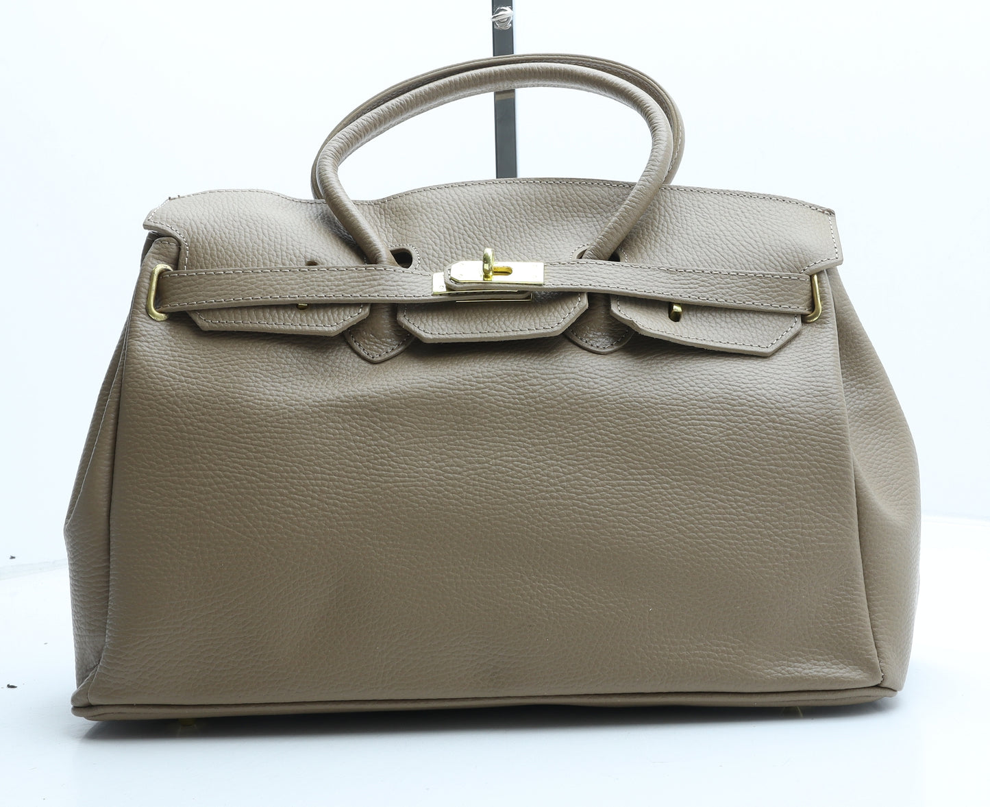 Borse In Pelle Womens Brown Leather Top Handle Bag Size Medium