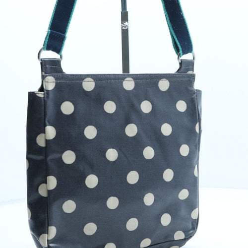 Cath Kidston Womens Grey Polka Dot Polyurethane Crossbody Size Small