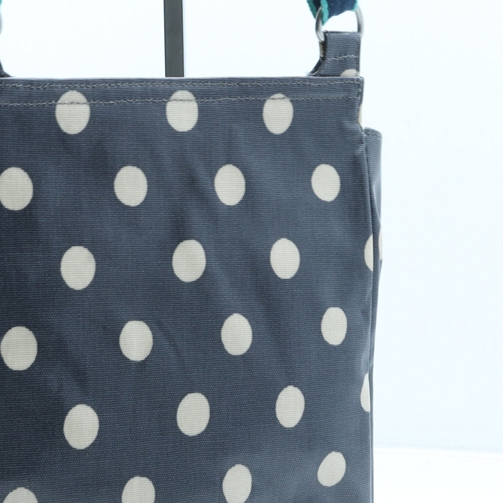 Cath Kidston Womens Grey Polka Dot Polyurethane Crossbody Size Small