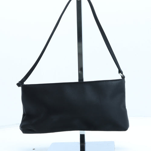 Baretts Womens Black Polyester Top Handle Bag Size Small