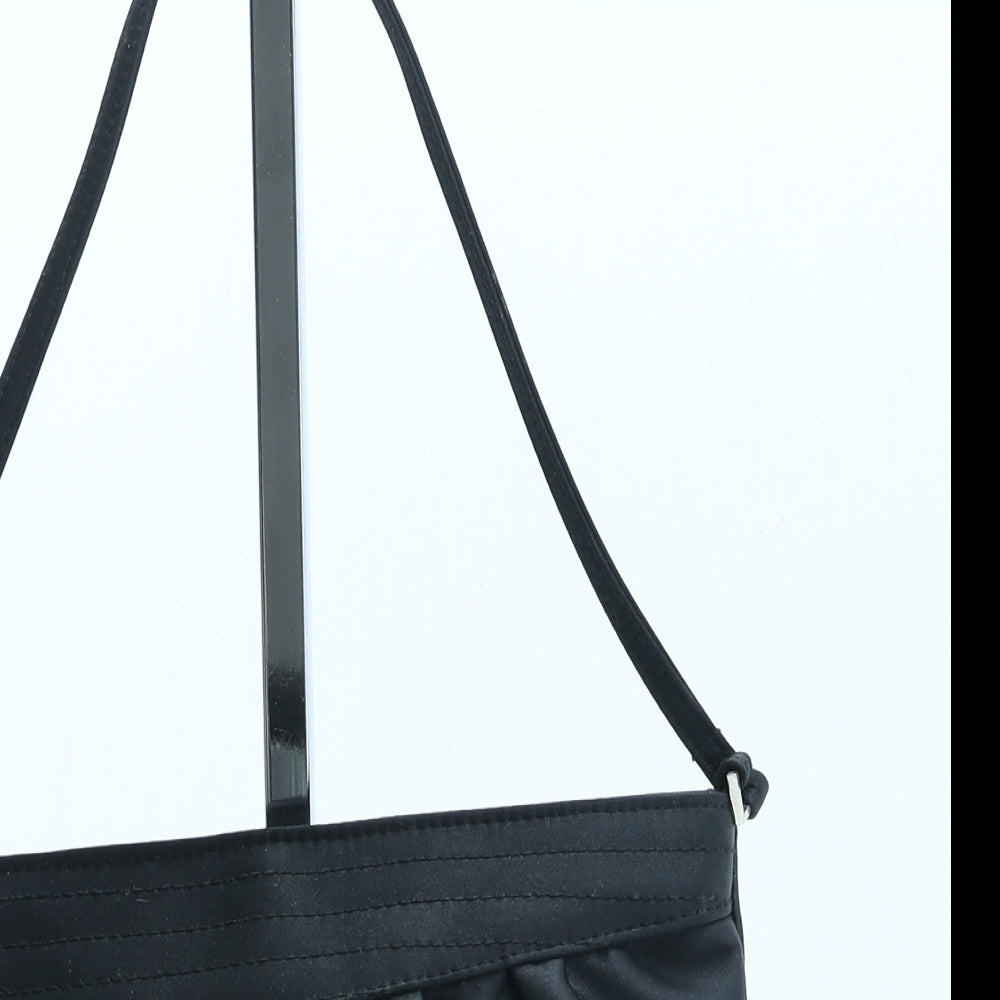 Baretts Womens Black Polyester Top Handle Bag Size Small