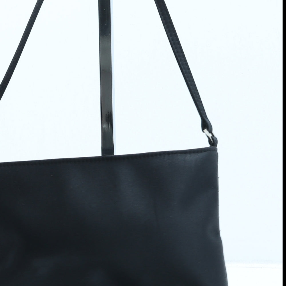 Baretts Womens Black Polyester Top Handle Bag Size Small