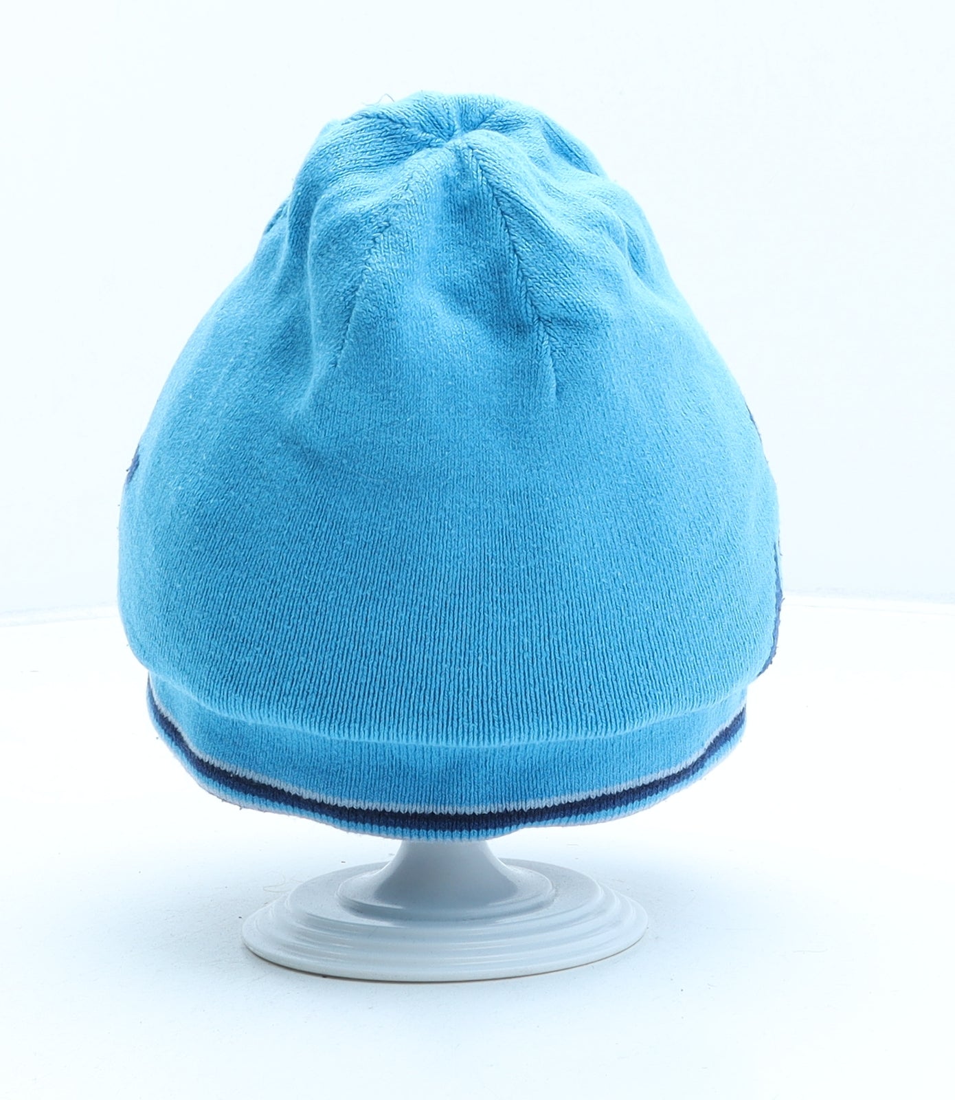 Nike Mens Blue Acrylic Beanie One Size