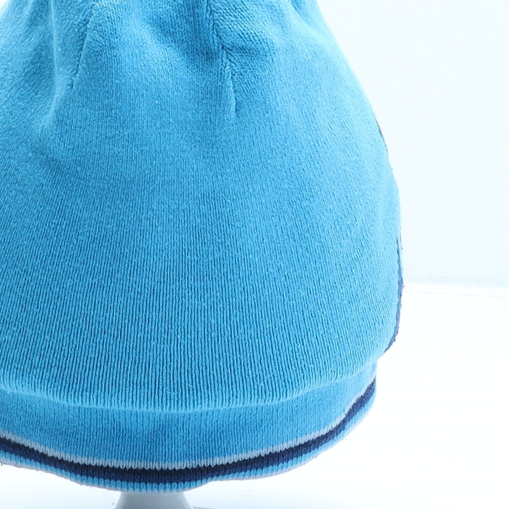 Nike Mens Blue Acrylic Beanie One Size