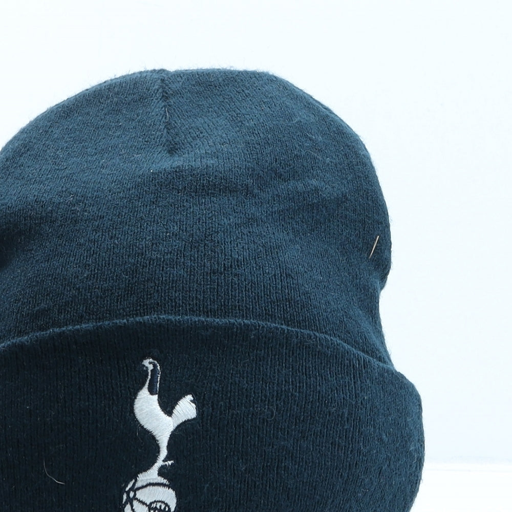 Tottenham Hotspur F.C. Mens Blue Acrylic Beanie One Size