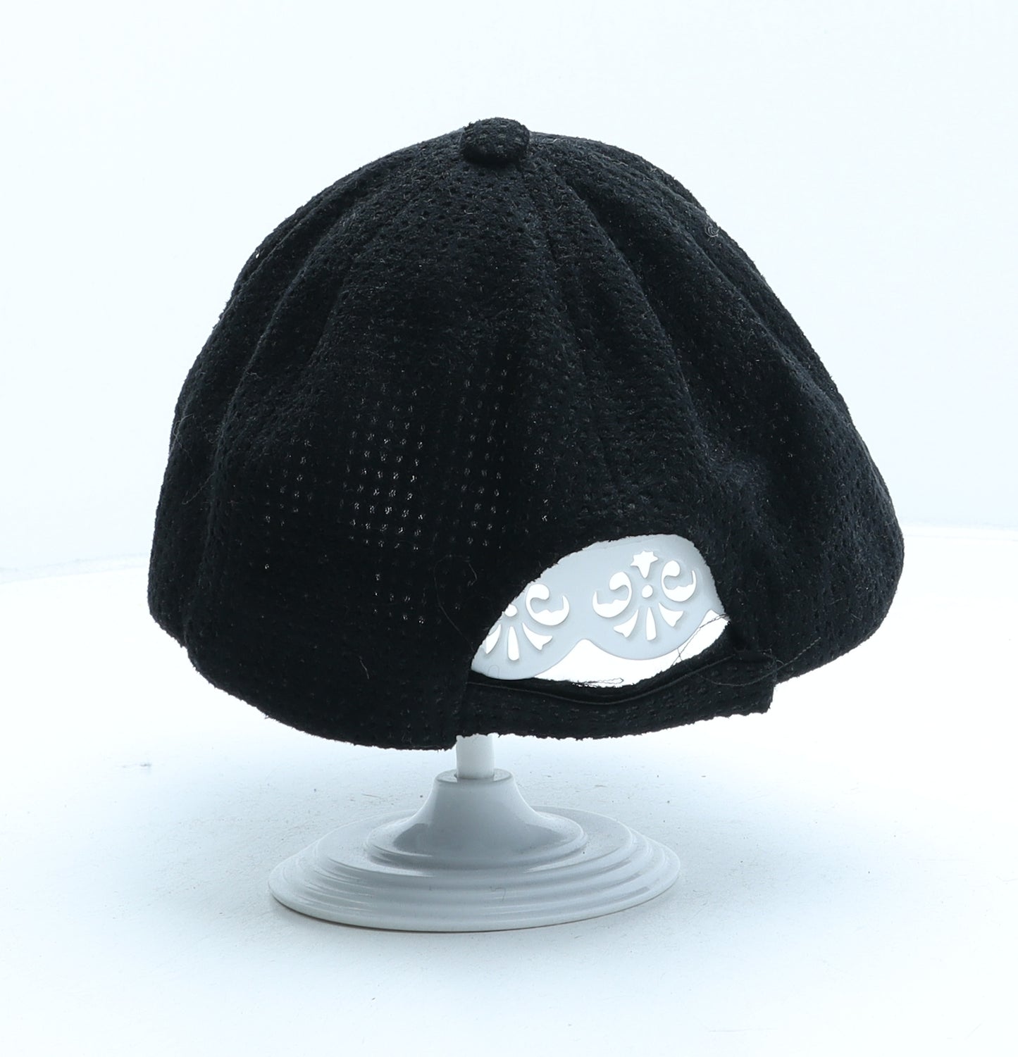 D&Y Womens Black Polyester Baseball Cap One Size