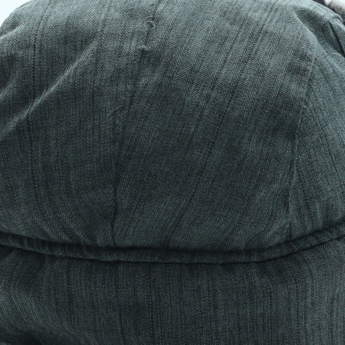 TOG24 Mens Grey Polyester Trapper Hat One Size - Faux Fur