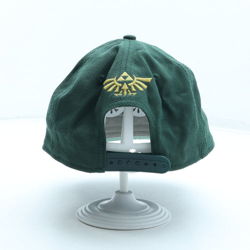 Zelda Mens Green Cotton Snapback Size Adjustable - Embroidered Logo