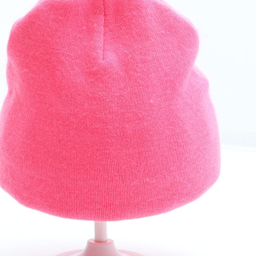 Ronhill Womens Pink Acrylic Beanie One Size