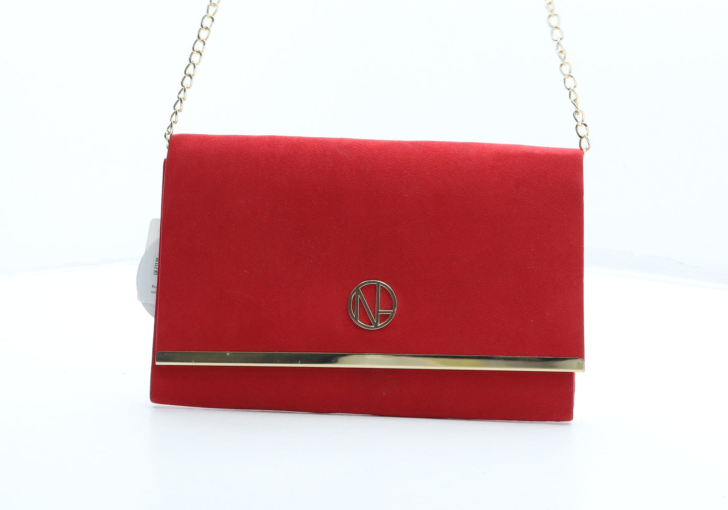 New Look Womens Red Polyester Crossbody Size Small - Bag depth 1cm