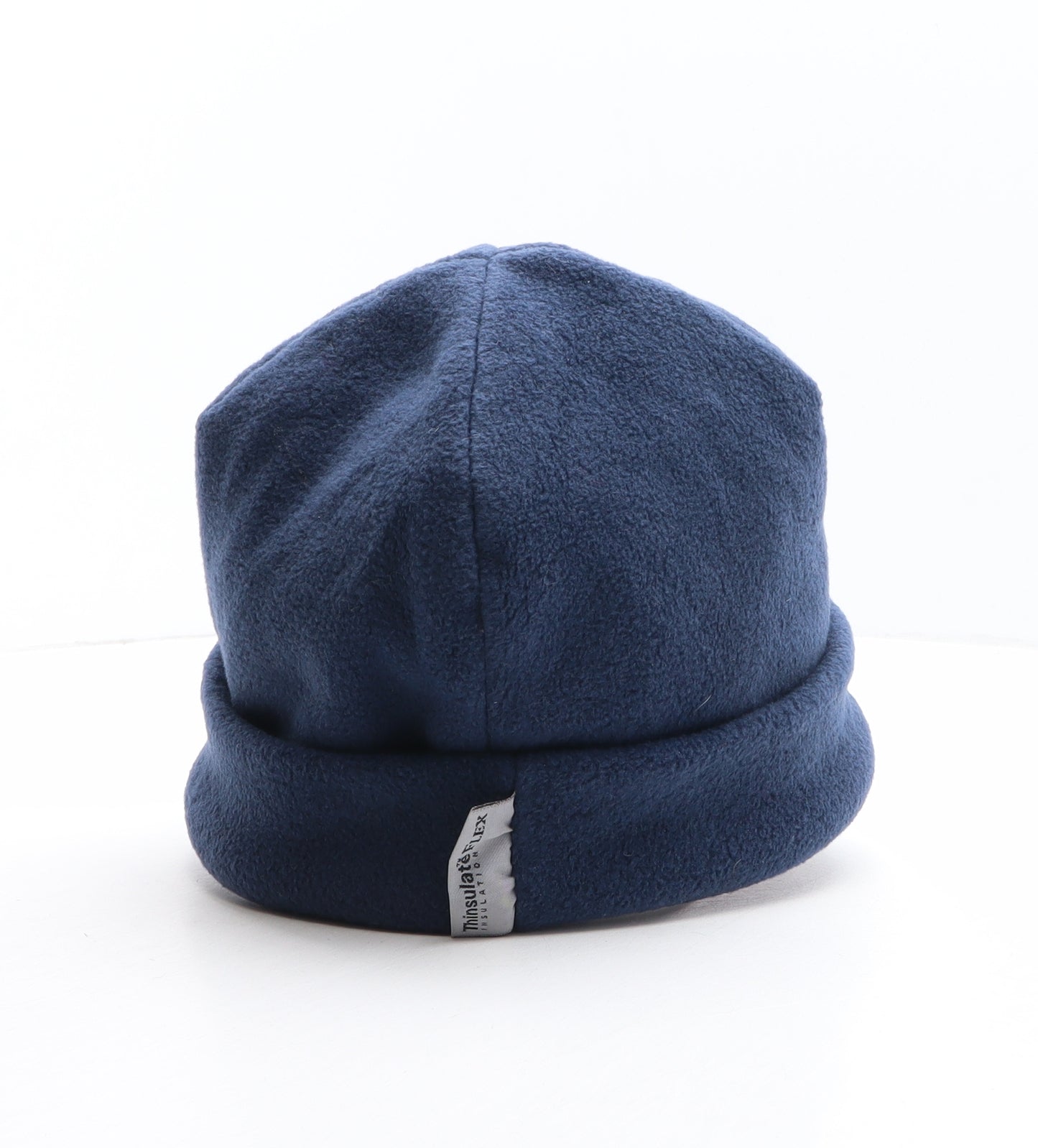 One Valley Performance Mens Blue Polyester Beanie One Size