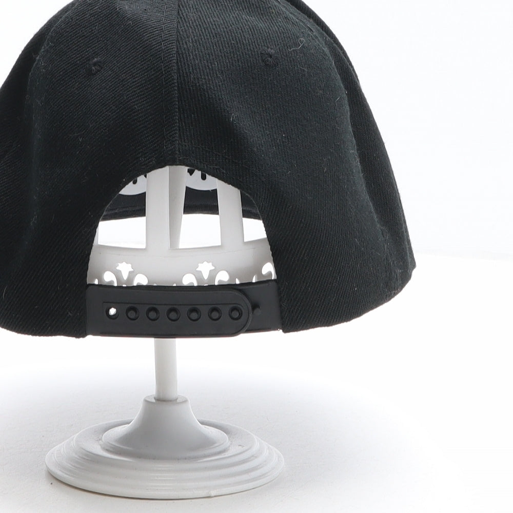 Result Mens Black Acrylic Snapback One Size - Batman, Superman