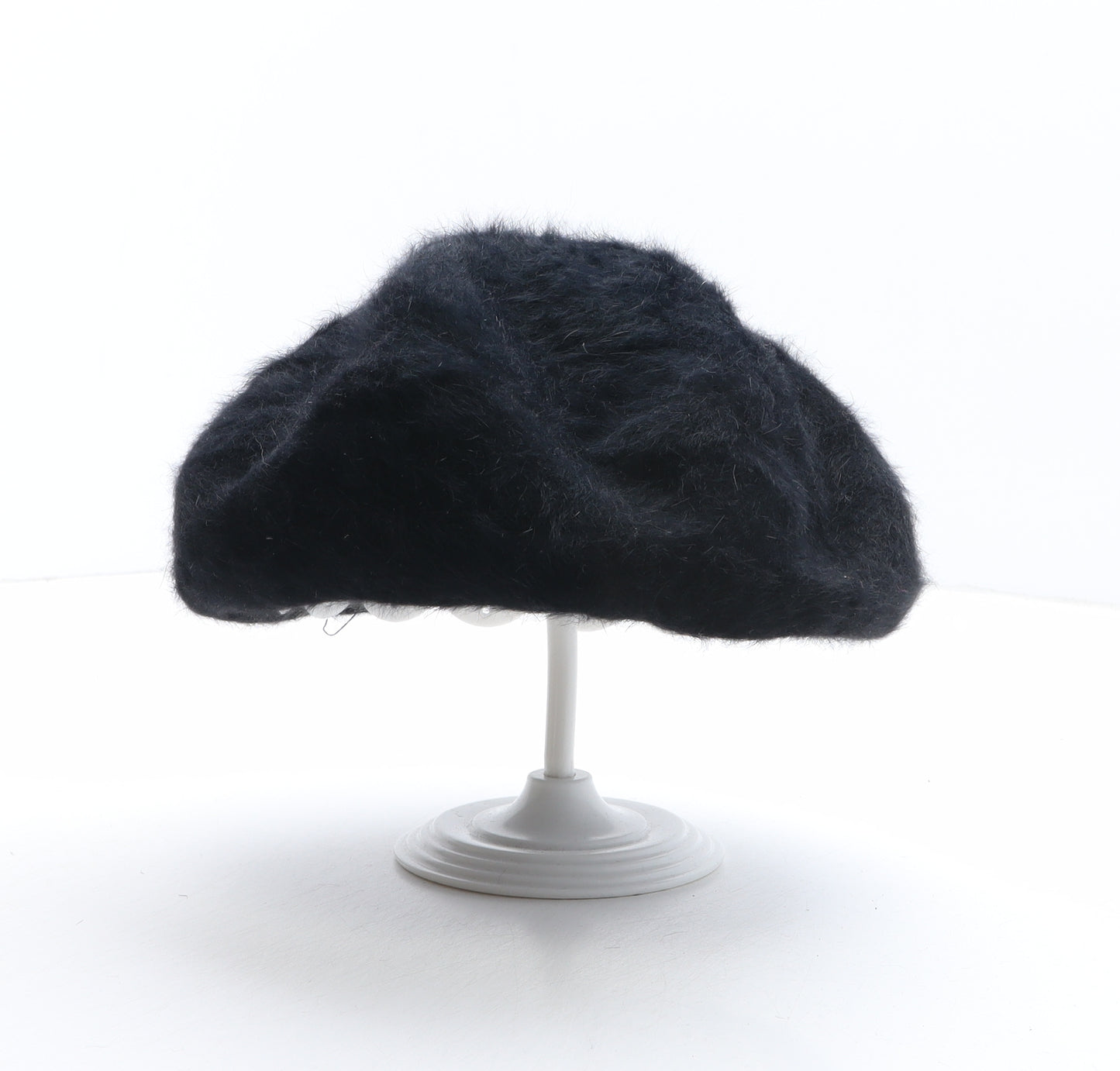 Kangol Girls Black Acrylic Beret One Size