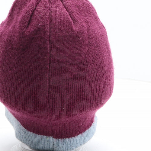 AVFC Prepared Boys Purple Acrylic Beanie One Size
