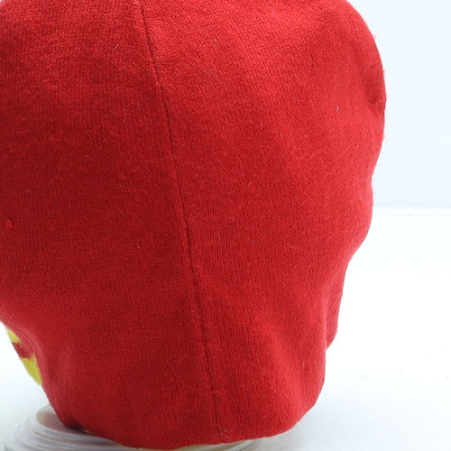 Liverpool FC Womens Red Geometric Acrylic Beanie One Size
