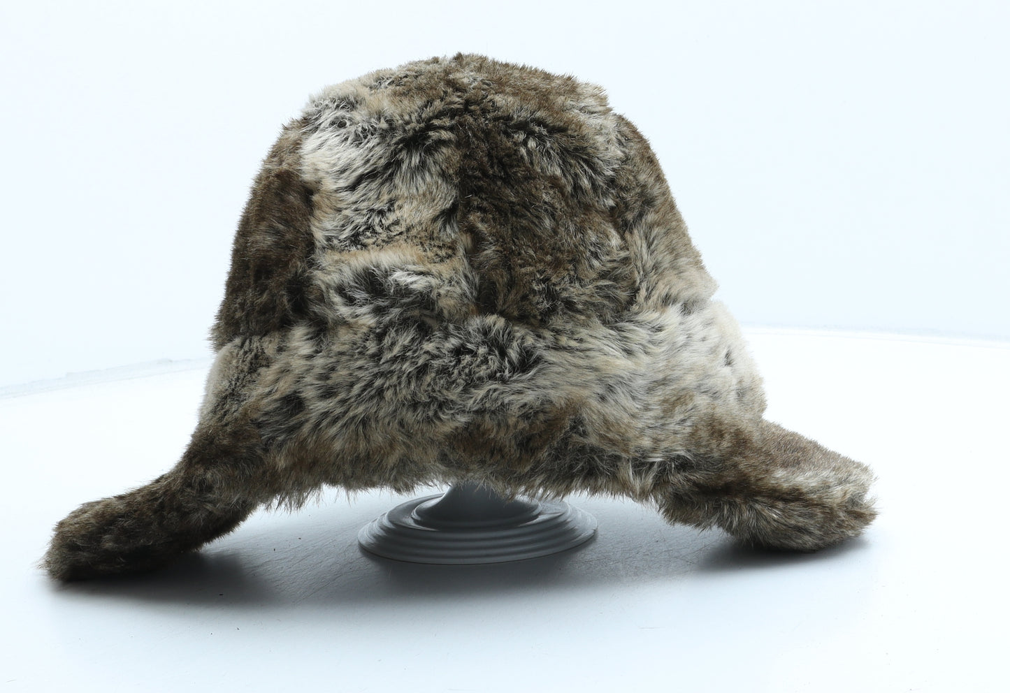 Zara Womens Brown Polyester Trapper Hat One Size