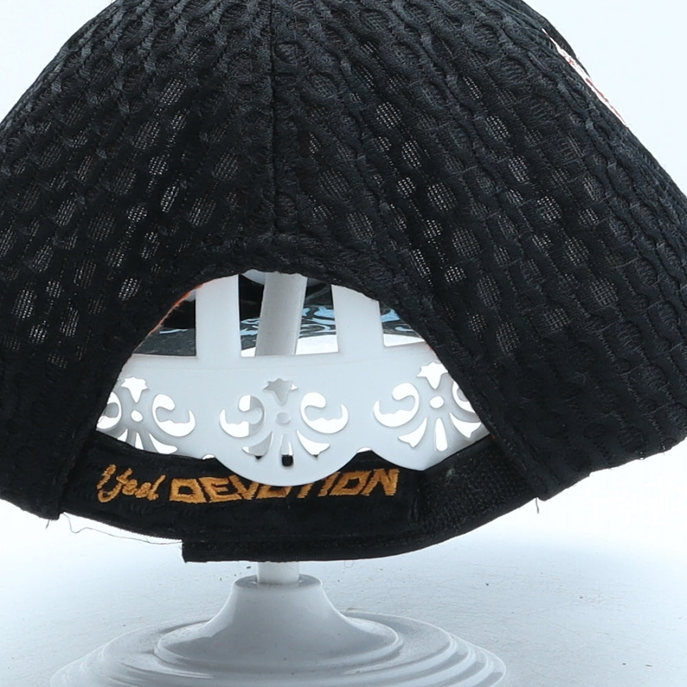 Euroleague Mens Black Polyester Baseball Cap One Size