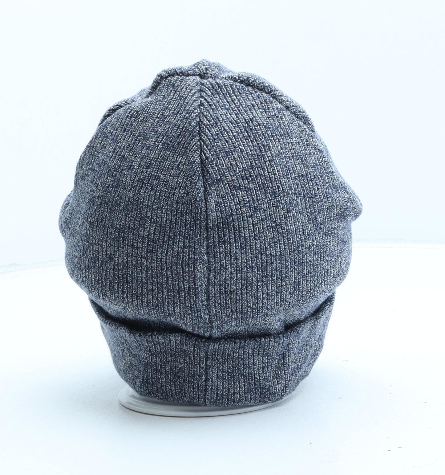 Superdry Mens Blue Cotton Beanie One Size