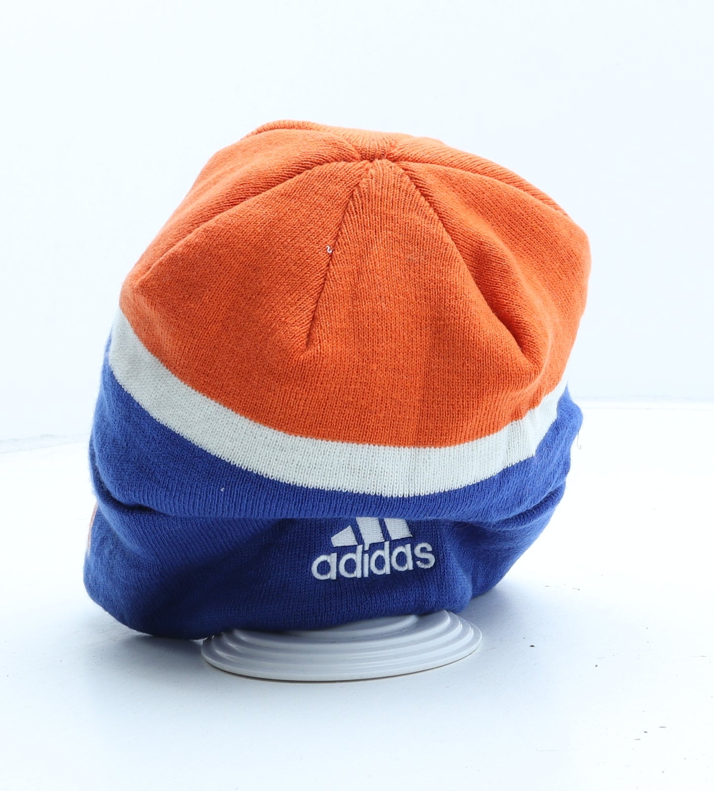 adidas Mens Blue Acrylic Beanie One Size - New York Knicks