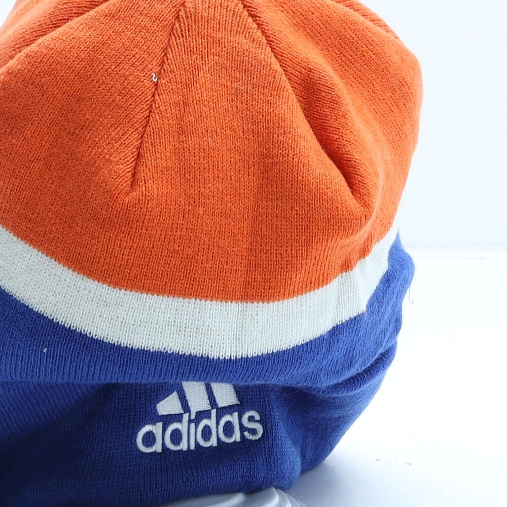 adidas Mens Blue Acrylic Beanie One Size - New York Knicks