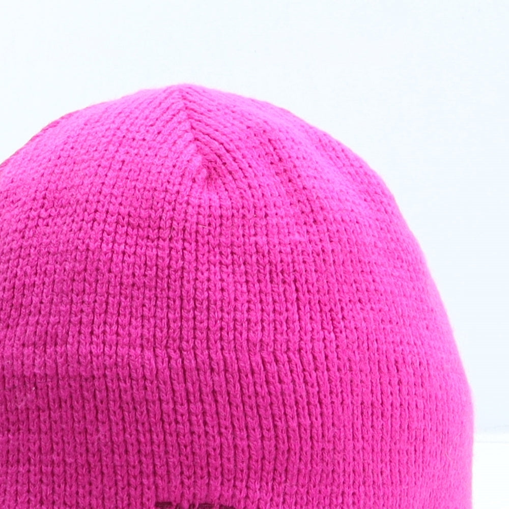 The North Face Womens Pink Acrylic Beanie One Size