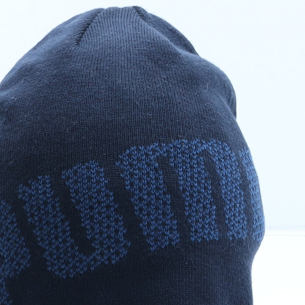 PUMA Mens Blue Acrylic Beanie One Size