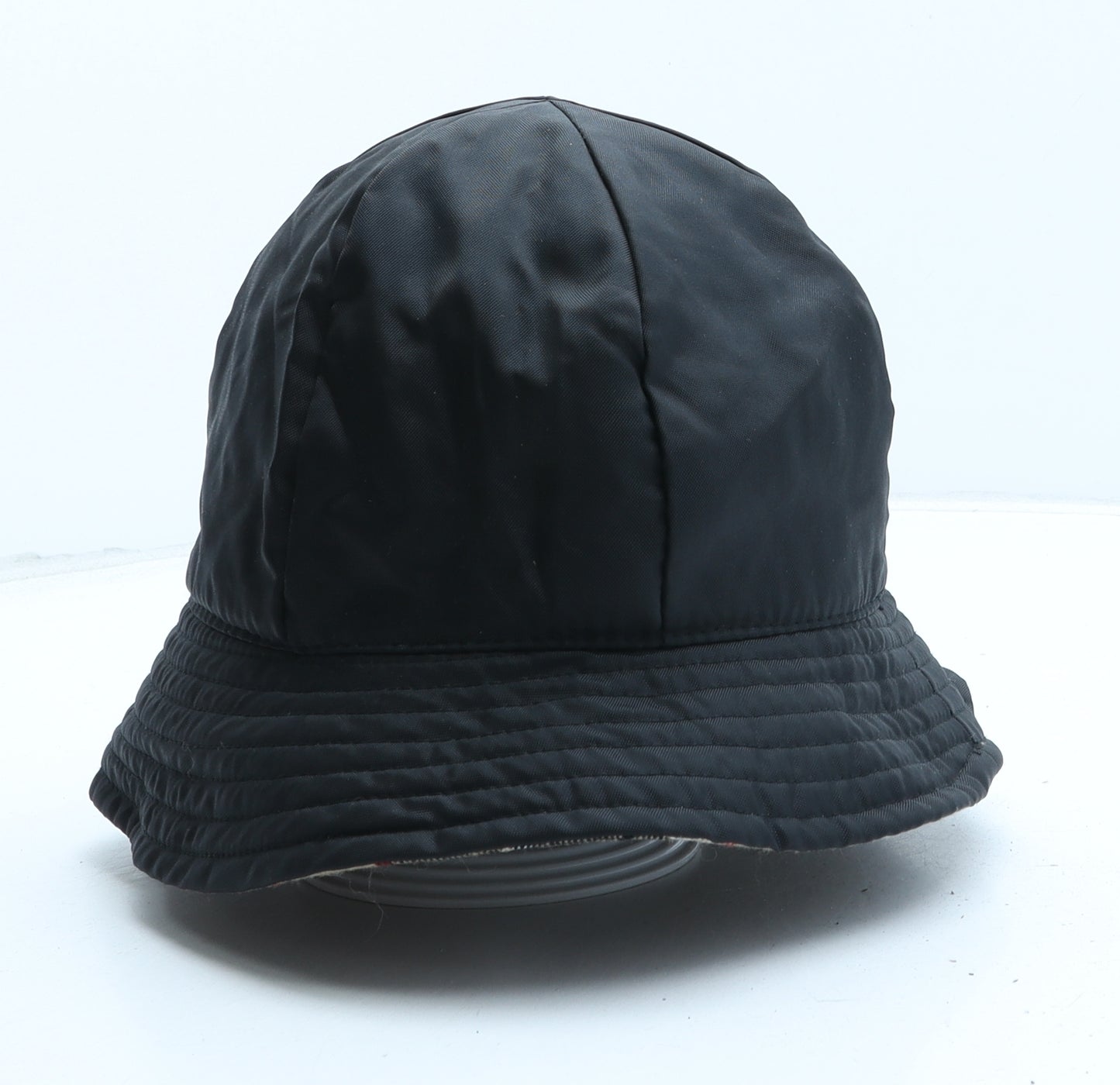 John Lewis Mens Black Nylon Bucket Hat One Size