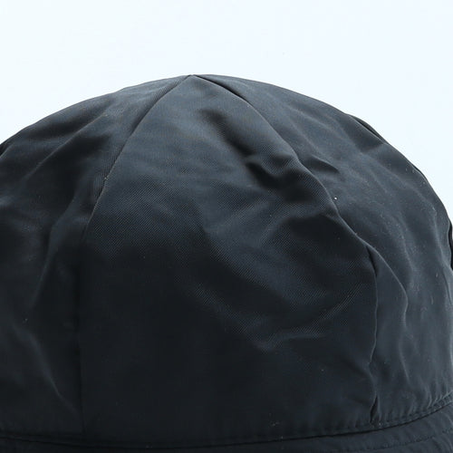 John Lewis Mens Black Nylon Bucket Hat One Size