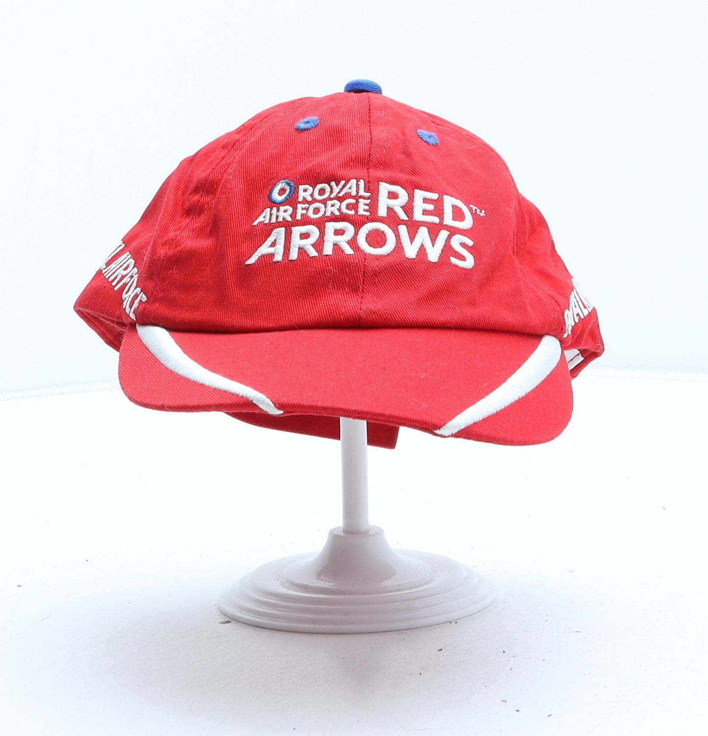 Oaxridge Boys Red Cotton Baseball Cap One Size - Red Arrows