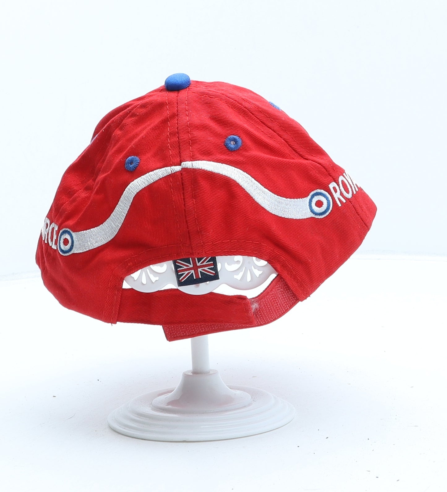 Oaxridge Boys Red Cotton Baseball Cap One Size - Red Arrows