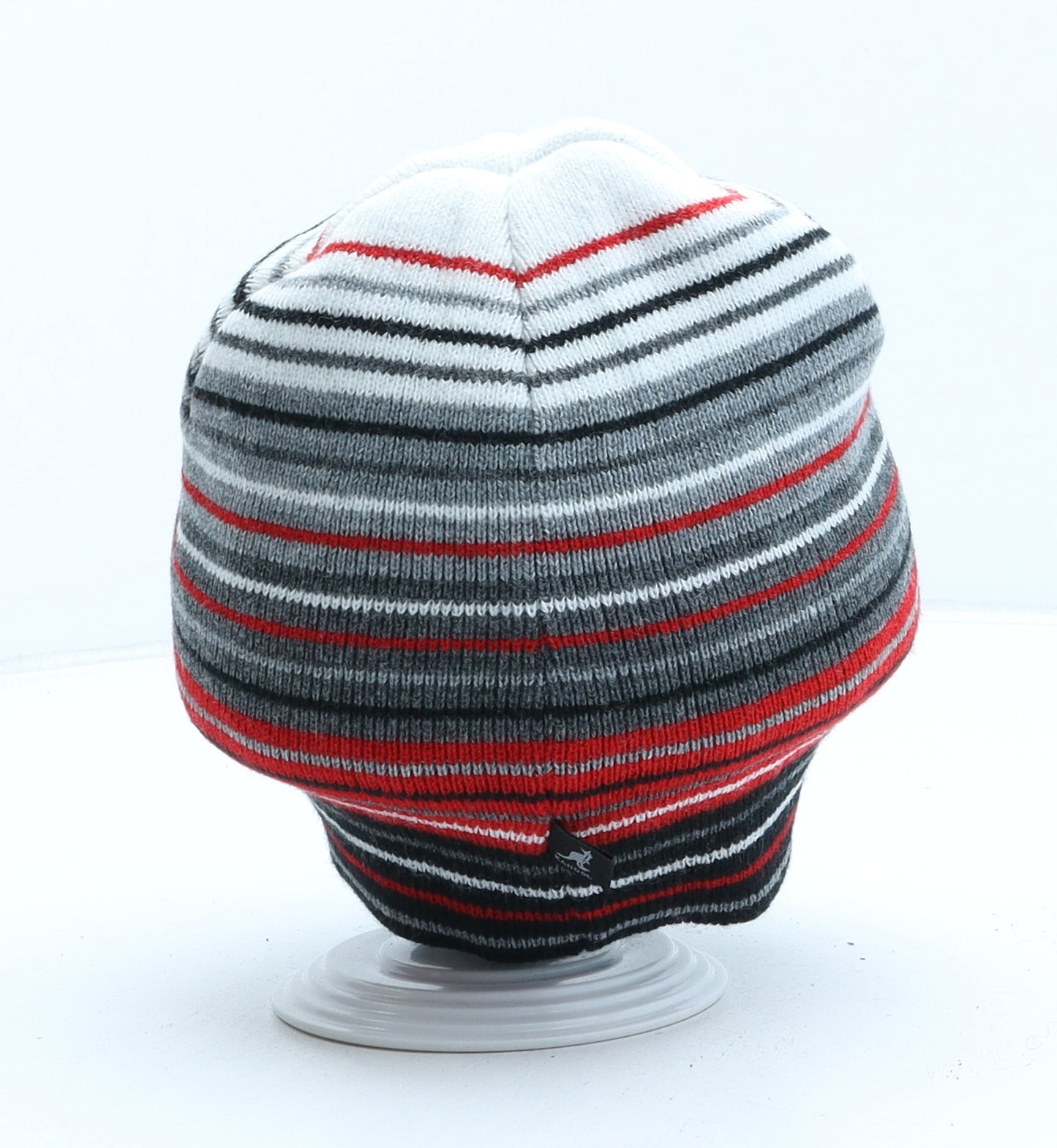 Kangol Mens Multicoloured Striped Acrylic Beanie One Size