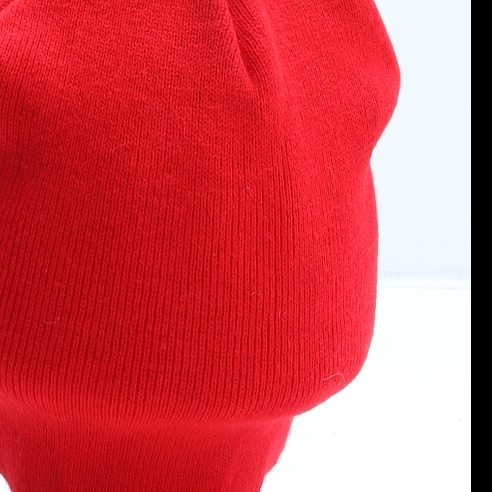 Arsenal Mens Red Acrylic Beanie One Size