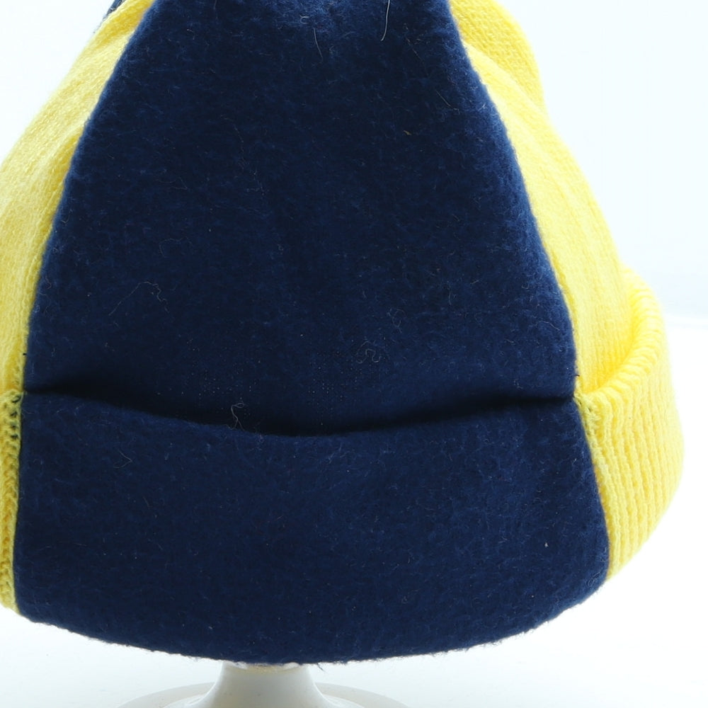 Disney Womens Blue Acrylic Beanie One Size - Winnie the Pooh