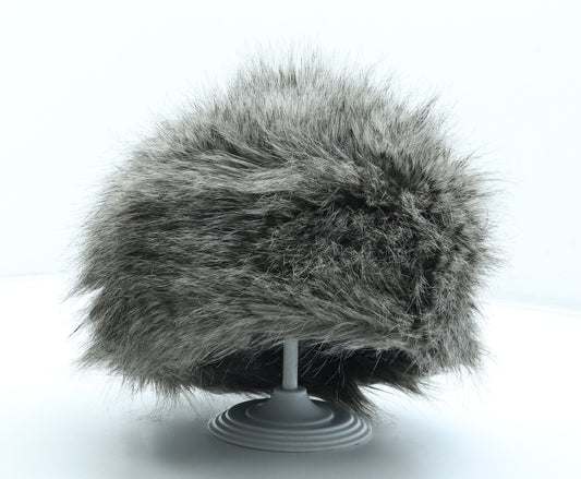 Marks and Spencer Womens Grey Acrylic Cossack One Size - Faux Fur