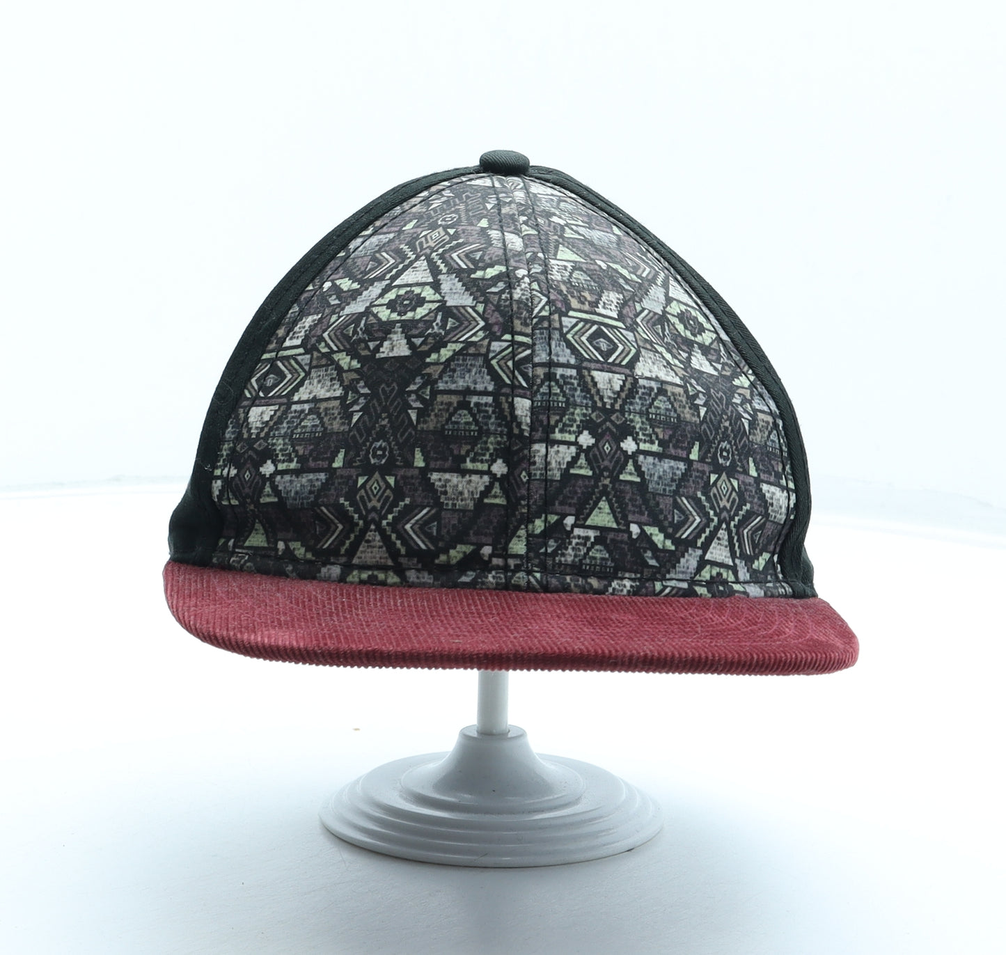 River Island Mens Multicoloured Geometric Cotton Snapback Size Adjustable