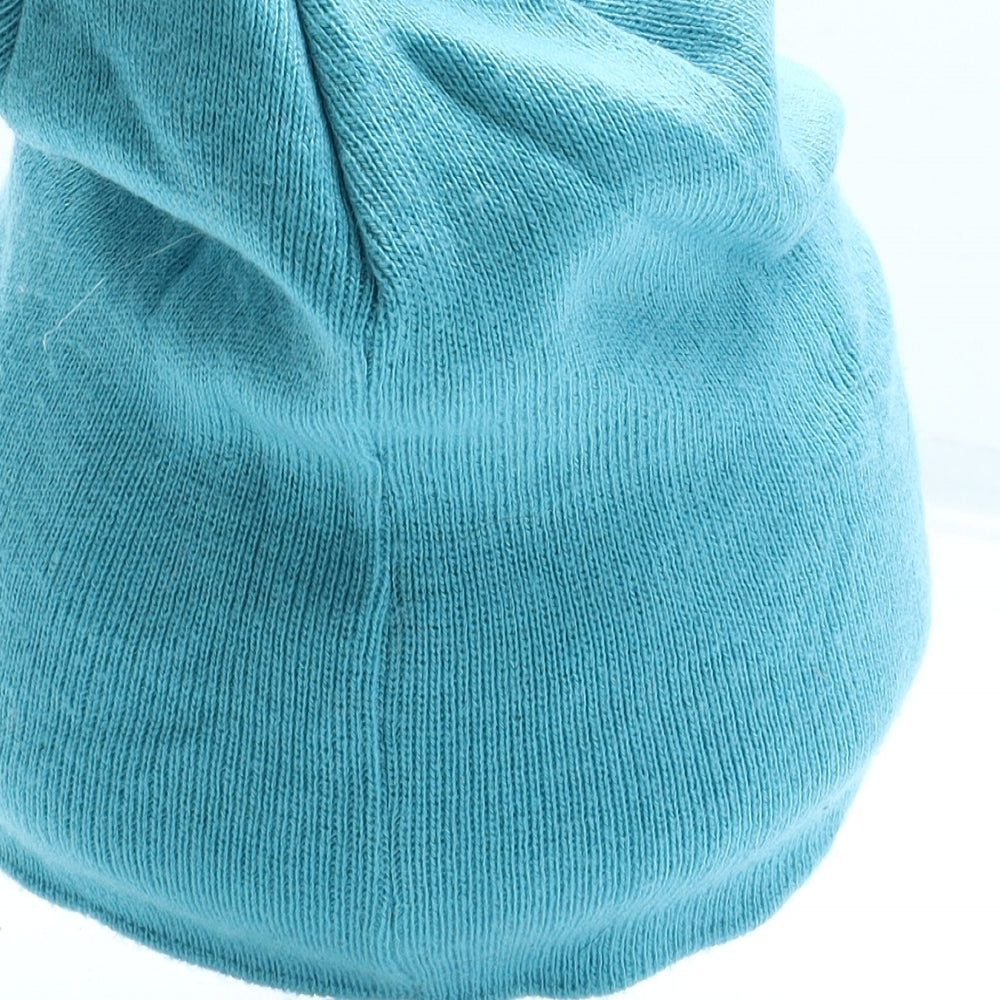 New Era Mens Blue Acrylic Beanie One Size - LA Logo